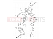 SUZUKI DR200SE K5 (2005) (E06,E24) 40 - STEERING STEM (MODEL K1/MODEL K2 P09)