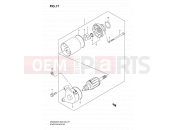 SUZUKI DR200SE K6 (2006) (E03,E28,E33) 17 - STARTING MOTOR