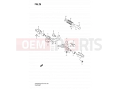 SUZUKI DR200SE K6 (2006) (E03,E28,E33) 29 - FOOTREST
