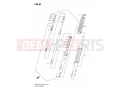SUZUKI DR200SE K6 (2006) (E03,E28,E33) 40 - FRONT DAMPER