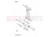 SUZUKI DR200SE K6 (2006) (E03,E28,E33) 46 - REAR CUSHION LEVER