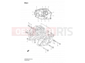 SUZUKI DR200SE K6 (2006) (E06,E24) 4 - CRANKCASE