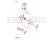 SUZUKI DR200SE K6 (2006) (E06,E24) 6 - CRANKSHAFT
