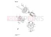 SUZUKI DR200SE K6 (2006) (E06,E24) 13 - OIL PUMP