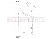 SUZUKI DR200SE K6 (2006) (E06,E24) 40 - HANDLE BAR (E06)