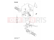 SUZUKI DR200SE K6 (2006) (E06,E24) 42B - HANDLE LEVER (MODEL L0 E06)
