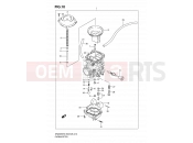 SUZUKI DR200SE K7 (2007) (E03,E28,E33) 10 - CARBURETOR