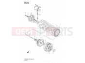 SUZUKI DR200SE K7 (2007) (E03,E28,E33) 14 - CLUTCH