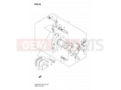 SUZUKI DR200SE K7 (2007) (E03,E28,E33) 43 - FRONT CALIPER