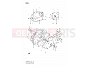 SUZUKI DR200SE L0 (2010) (E06,E24) 5 - CRANKCASE COVER