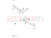 SUZUKI DR200SE L1 (2011) (E06,E24) 36 - FOOTREST (DR200SEL1 E24)