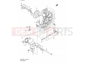 SUZUKI DR200SE L1 (2011) (E06,E24) 61 - REAR WHEEL