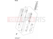 52 - FRONT DAMPER - Suzuki DR200SE L2 (2012) (E24)