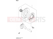 SUZUKI DR200SE L3 (2013) (E03,E28,E33) 7 - STARTER CLUTCH