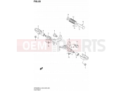 SUZUKI DR200SE L3 (2013) (E03,E28,E33) 35 - FOOTREST