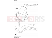 SUZUKI DR200SE L3 (2013) (E03,E28,E33) 44 - HEADLAMP COVER