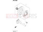122A - STARTER CLUTCH - Suzuki DR200S L5 (2015) (E03,E28,E33)