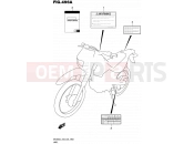 496A - LABEL (DR200SL5 E03) - Suzuki DR200S L5 (2015) (E03,E28,E33)