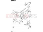 SUZUKI DR200S L5 (2015) (E71) 401A - FRAME