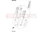 SUZUKI DR200S L5 (2015) (E71) 521A - FRONT FORK DAMPER