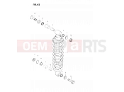 SUZUKI DR250S D (1983) 62 - SHOCK ABSORBER (E04, E18, E22)