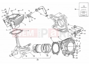 DUCATI 907 I.E. CYLINDER - PISTON » ENGINE CASE