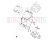 36 - HEADLAMP COVER - Suzuki DR250S M (1991)