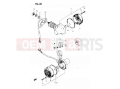 SUZUKI DR250S Z (1982) 28 - TURN SIGNAL LAMP (E02, E04, E21, E25)