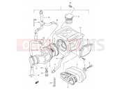 SUZUKI DR350 M (1991) (E01) 10 - AIR CLEANER