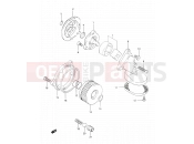 SUZUKI DR350 M (1991) (E03,E28,E33) 12 - OIL PUMP