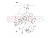 SUZUKI DR350S L (1990) (E02) 10 - AIR CLEANER