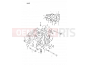 SUZUKI DS80 F (1985) (E03) 2 - CRANKCASE