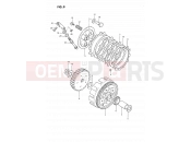 SUZUKI DS80 H (1987) (E03) 9 - CLUTCH