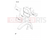 SUZUKI DS80 J (1988) (E24) 24 - HEADLAMP HOUSING