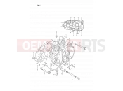 SUZUKI DS80 K (1989) (E24) 2 - CRANKCASE