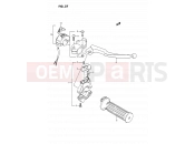 SUZUKI DS80 K (1989) (E24) 27 - RIGHT HANDLE SWITCH