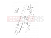 SUZUKI DS80 L (1990) (E24) 23 - FRONT FORK