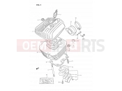 SUZUKI DS80 R (1994) (E24) 1 - CYLINDER