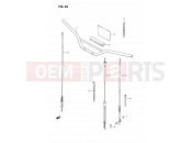 SUZUKI DS80 R (1994) (E24) 26 - HANDLEBAR
