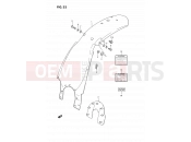 SUZUKI DS80 R (1994) (E24) 32 - REAR FENDER