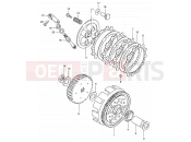 SUZUKI DS80 T (1996) (E03,E28,E33) 9 - CLUTCH