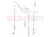SUZUKI DS80 T (1996) (E03,E28,E33) 24 - HANDLEBAR