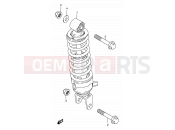 SUZUKI DS80 T (1996) (E24) 32 - REAR SHOCK ABSORBER