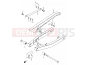SUZUKI DS80 V (1997) (E03,E28,E33) 31 - REAR SWINGING ARM