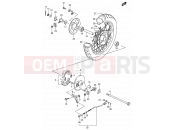 SUZUKI DS80 V (1997) (E03,E28,E33) 34 - REAR WHEEL