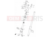 SUZUKI DS80 W (1998) (E03,E28,E33) 29 - STEERING STEM