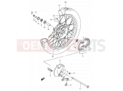 SUZUKI DS80 W (1998) (E03,E28,E33) 30 - FRONT WHEEL