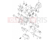 SUZUKI DS80 W (1998) (E03,E28,E33) 33 - CUSHION LEVER