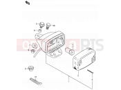 SUZUKI DS80 X (1999) (E03,E28,E33) 15 - TAIL LAMP