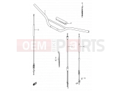 SUZUKI DS80 X (1999) (E24) 24 - HANDLEBAR